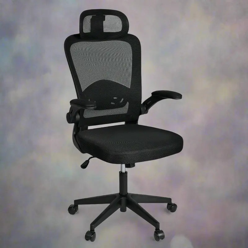 Breathable Mesh Task Chair – Adjustable Ergonomic Office Seat with Lumbar Support
