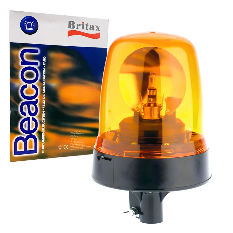 Britax Rotating Bulb Beacon – DIN-Rail Compatible Base