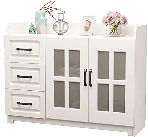 Buffet-Style Sideboard Console Table with Storage – Dining Room Cabinet Design