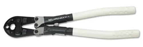 Burndy MD6 9-Ton Hand-Crimping Tool with BG Nose Attachment