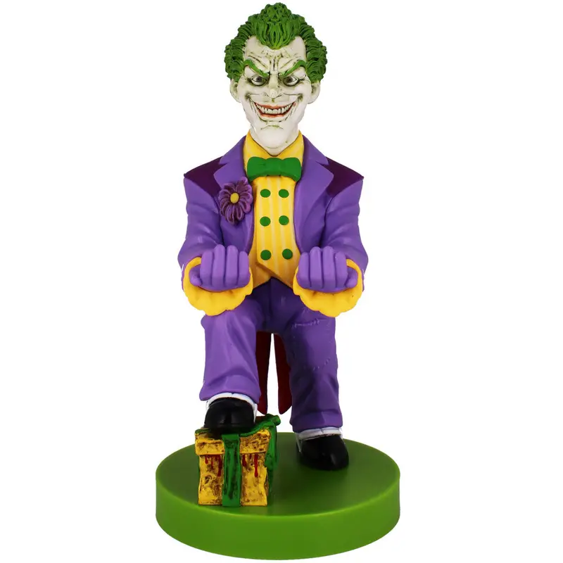Cable Guys Joker Controller & Phone Holder – DC Comics–Themed Purple Mount for Gamers