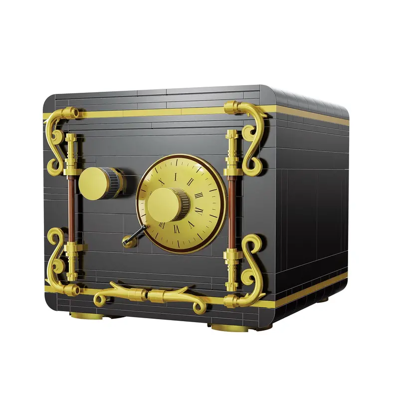 CaDA Antique Safe Model – 442-Piece Designer Building Kit