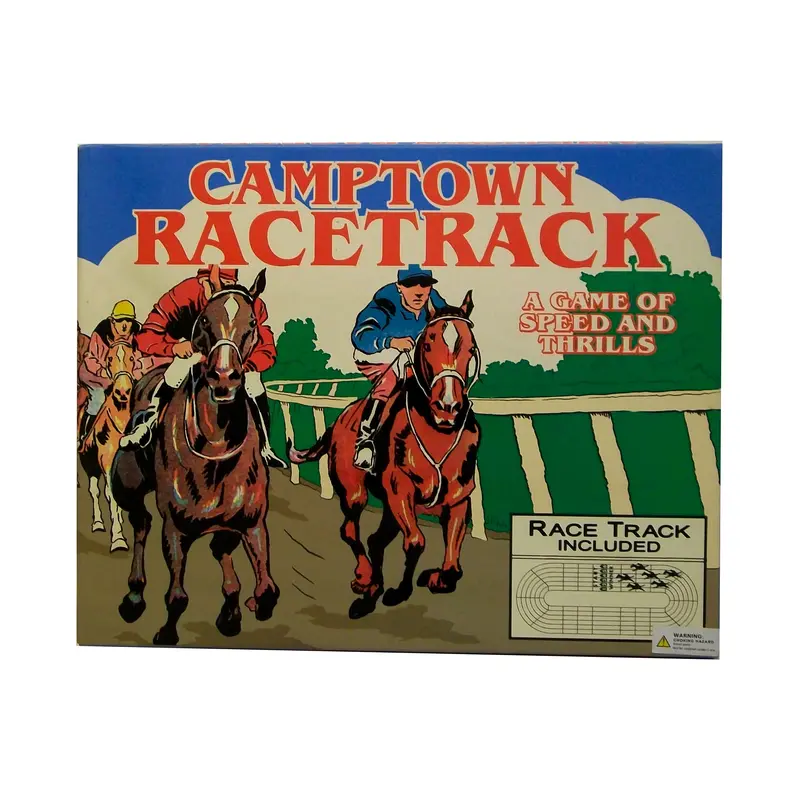 Camptown Racetrack Board Game – Classic Racing-Themed Family Strategy Game