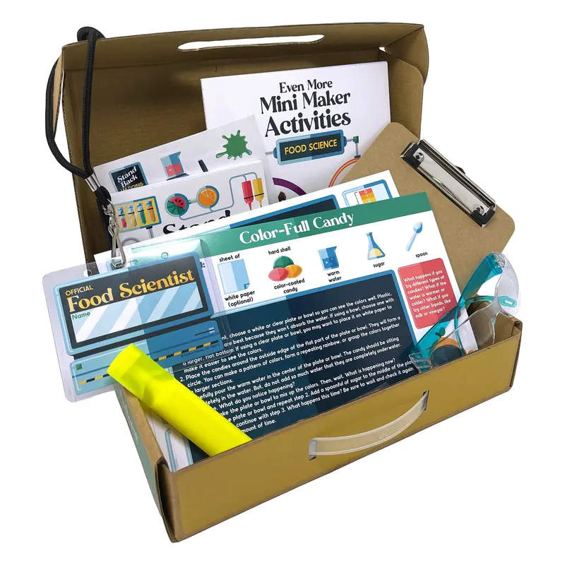 Carson Dellosa Food Science Mini Maker Kit – Hands-On STEM Learning Activity