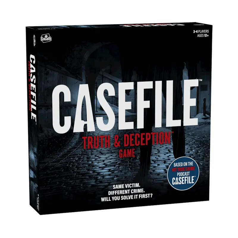 Casefile: Truth & Deception – Immersive Interactive Mystery Board Game