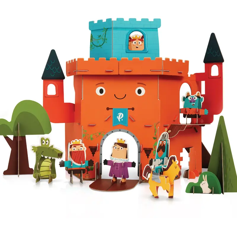 Castle Playset with Augmented Reality – Curious Kingdom AR Building Kit