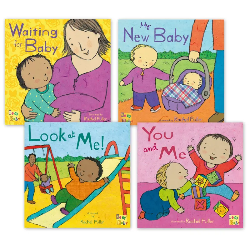 Child’s Play You and Me Board Book Collection – 4-Book Early Learning Set