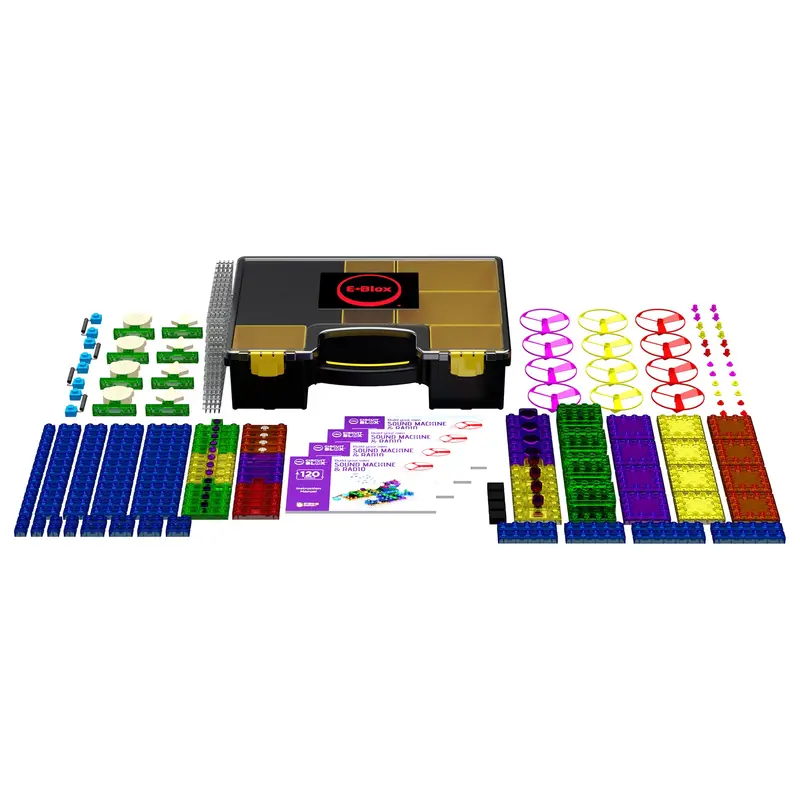 Circuit Blox 120: 196-Piece Intermediate STEM Construction Kit