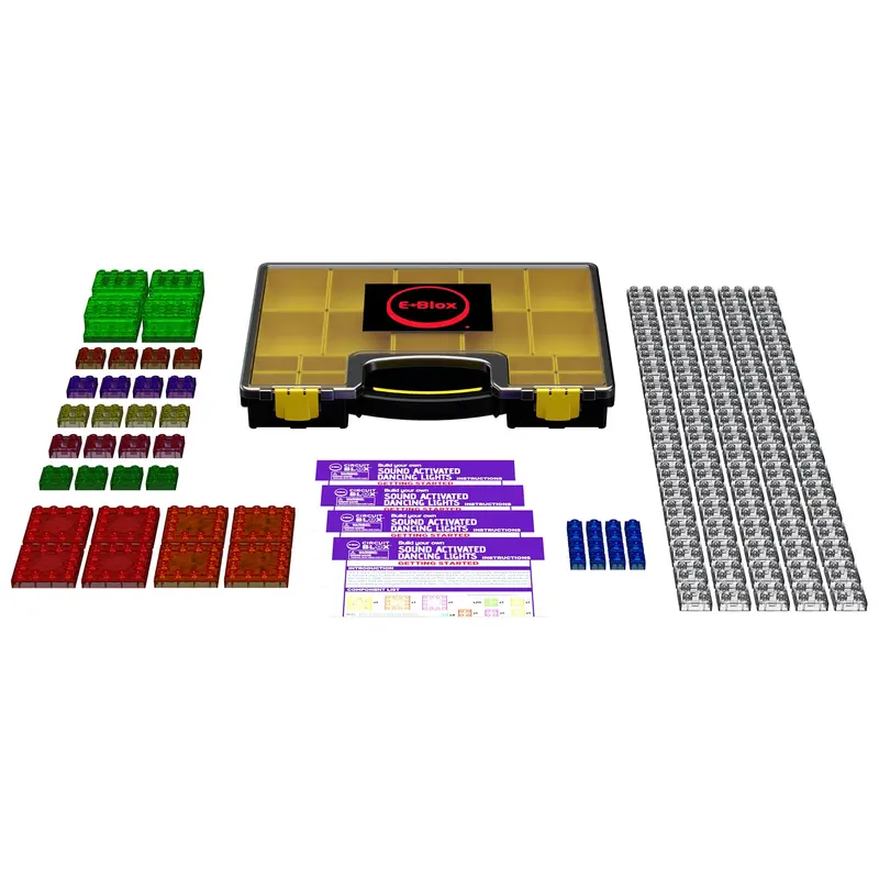 Circuit Blox Lights Starter: 128-Piece Illuminated STEM Building Set