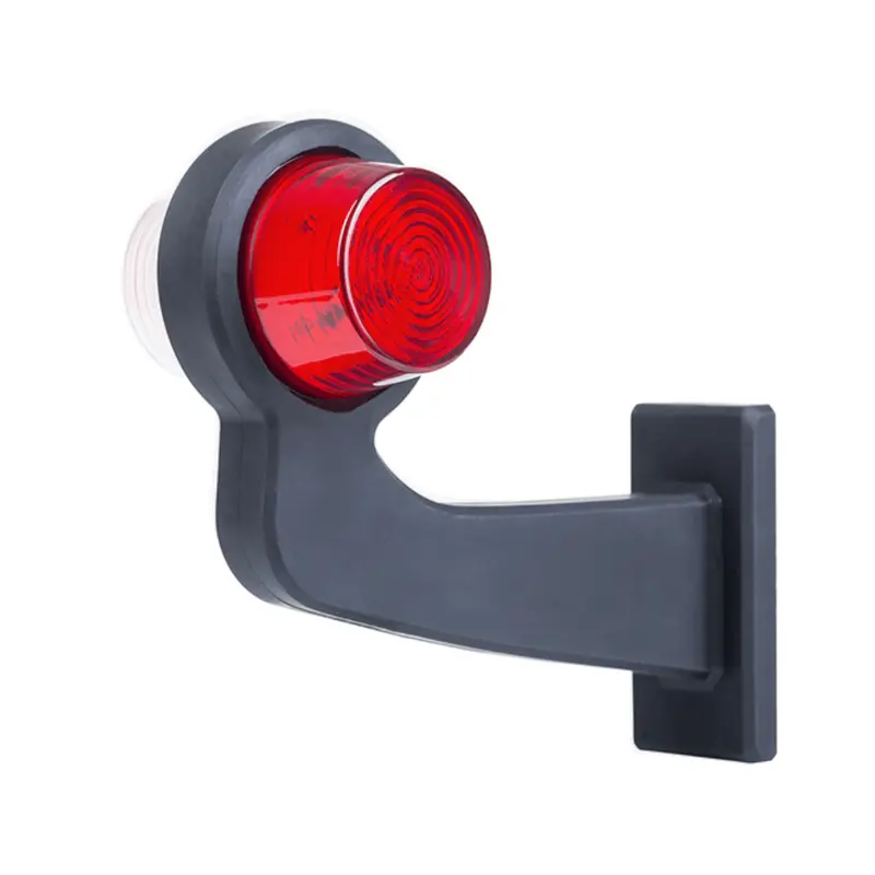 Classic Danish LED Outline Marker Lights – Dual Red/Clear Lens Design