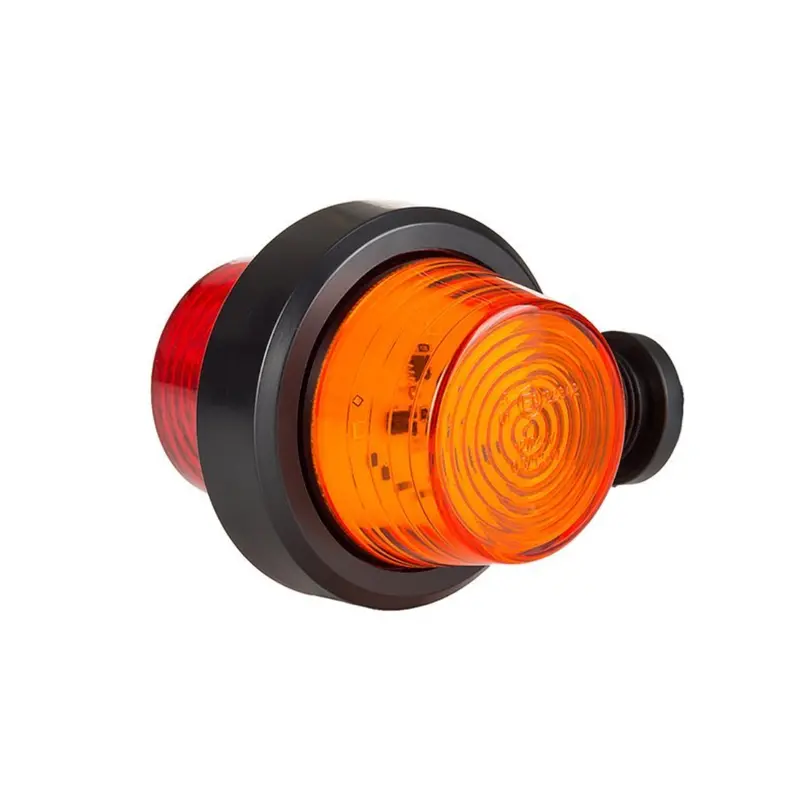 Classic Danish Short-Arm Marker Light: Amber/Red Configuration