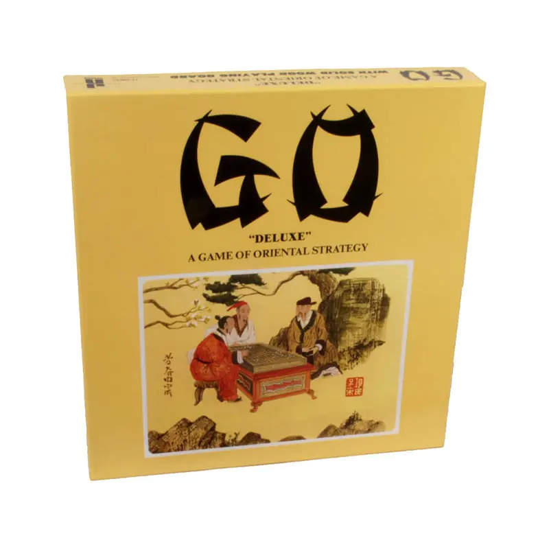 Classic Go Game Set – John N. Hansen Co. Solid Wood Board & Stones