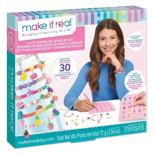 Clay Charm Factory Jewelry Making Starter Set