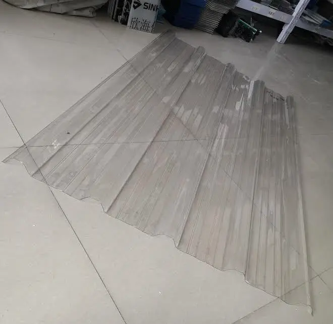 Clear Corrugated Polycarbonate Sheets – 8 ft & 12 ft UV-Stable Panels for Greenhouses and Roofing