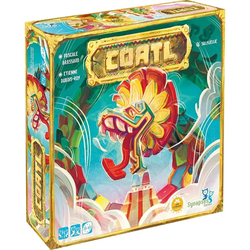 Coatl: Aztec-Themed Strategy Board Game by Synapses Games