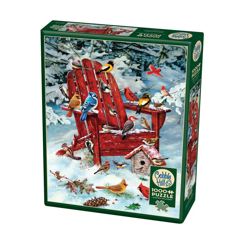 Cobble Hill Adirondack Birds Puzzle – 1000-Piece Wildlife Design