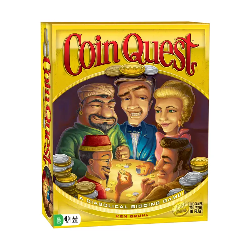 Coin Quest: Elite Collector’s Auction Adventure – Numismatic-Themed Strategy Board Game