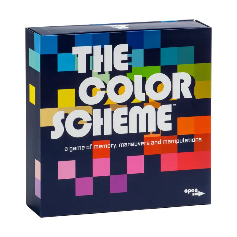 Color Scheme Strategy Board Game – Abstract Tactical Challenge