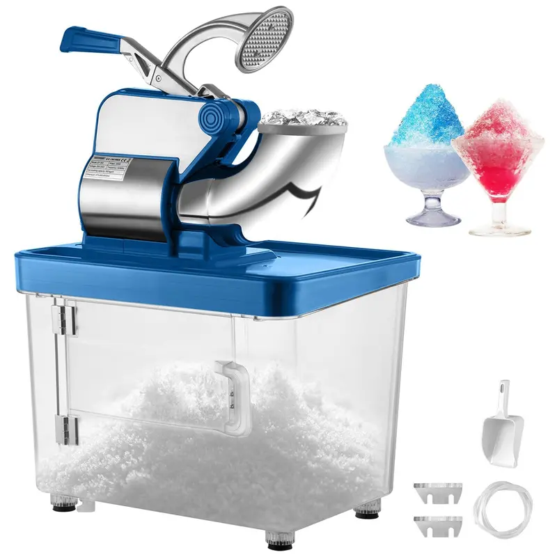 Commercial-Grade 110V Ice Crusher and Shaved Ice Maker for Restaurants, Bars, and Outdoor Events – S1185