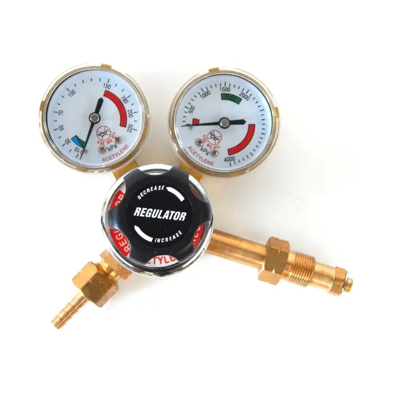 Compact Acetylene Regulator – Portapack Style for Field Use
