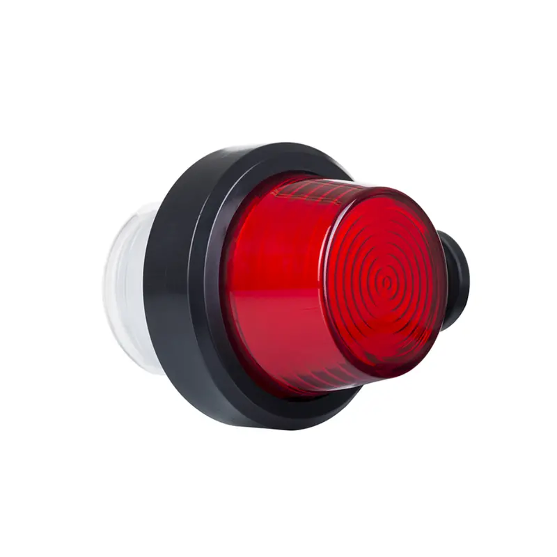 Compact Danish LED Outline Marker: Red/White Neon Lens