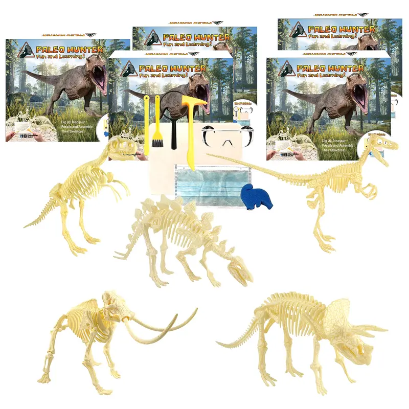 Complete Dinosaur Dig Kit – HamiltonBuhl Paleo Hunter STEAM Learning Set