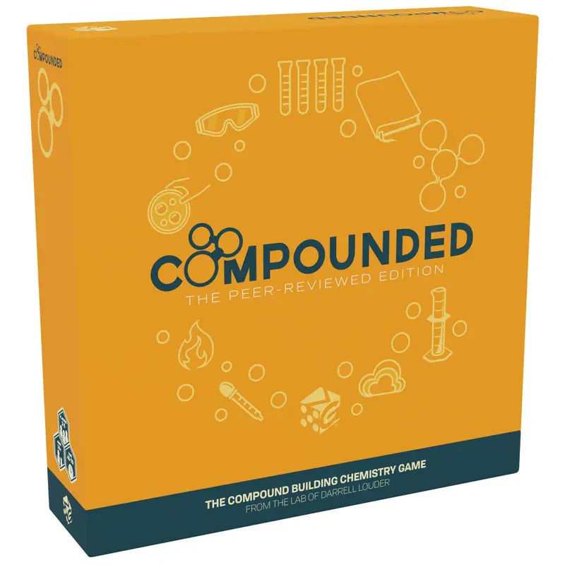 Compounded: Peer-Reviewed Edition – Strategic Chemistry-Themed Board Game