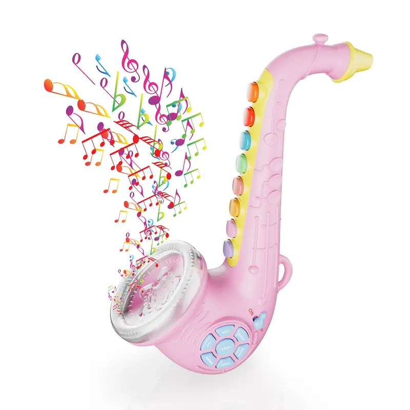 Contixo Mini Saxophone – Compact Light-Up Musical Toy for Young Musicians