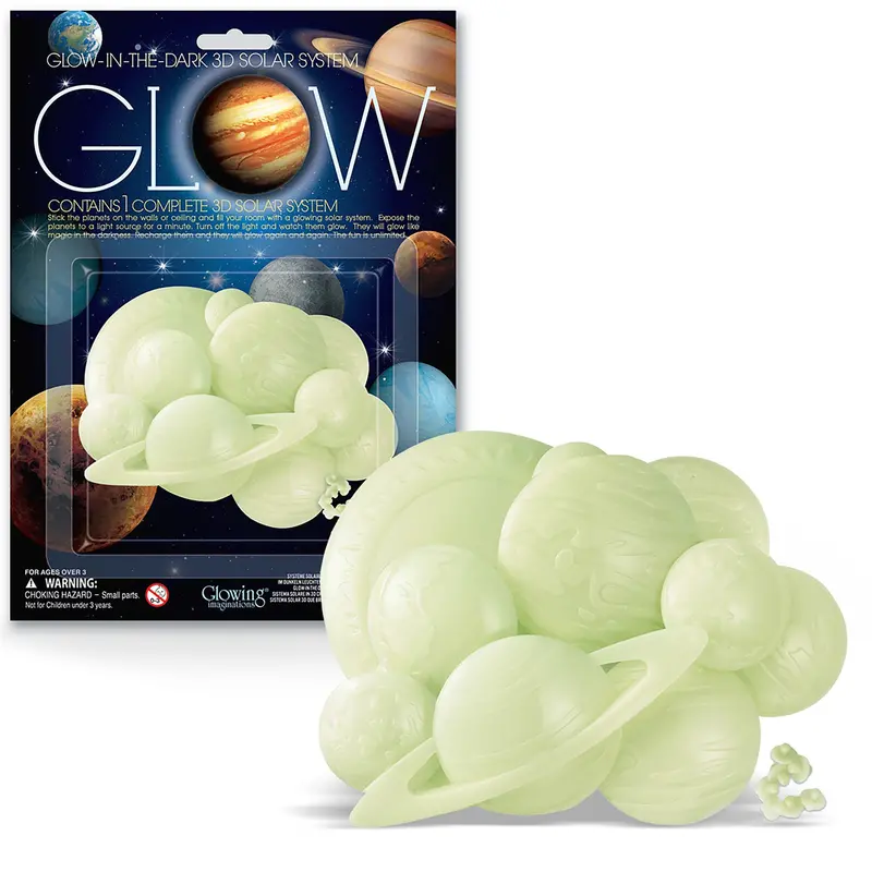 Cosmic Glow Solar System Kit – Illuminated 3D Astronomy Learning Adventure