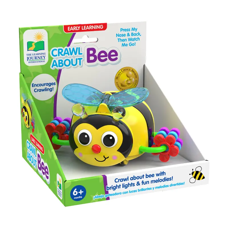 Crawl-Around Bee Toy – Engaging Infant Activity Toy for Tummy Time & Movement