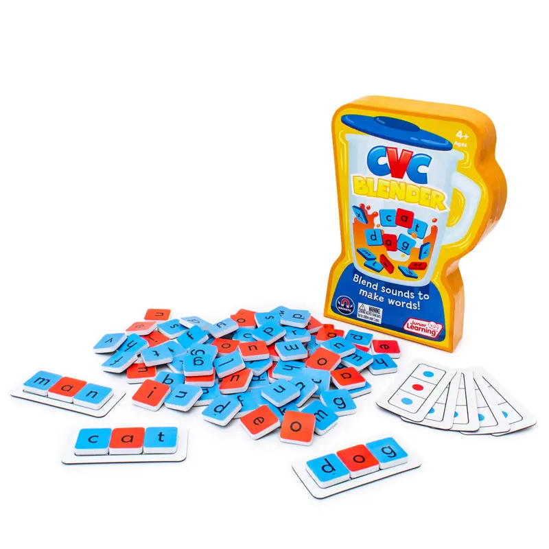 CVC Blender Phonics Game – Blending Consonant-Vowel-Consonant Words Step-by-Step