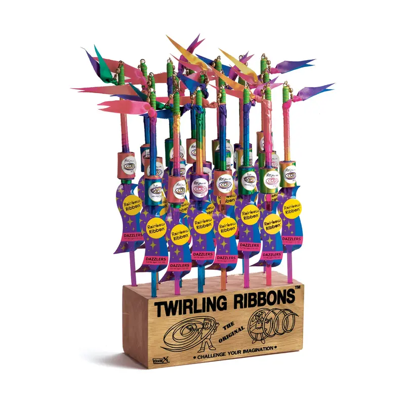 Dazzler Ribbon – Vibrant Twirling Streamer for Movement Activities