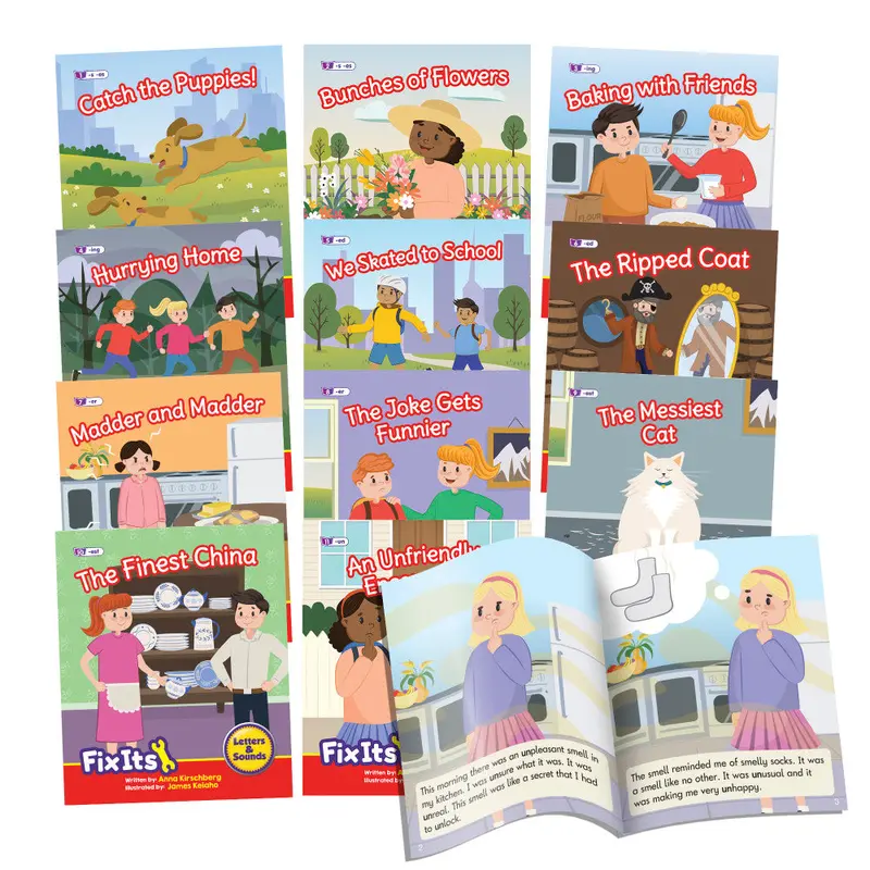 Decodable Readers Set: Prefixes & Suffixes – 12-Book Collection by Junior Learning