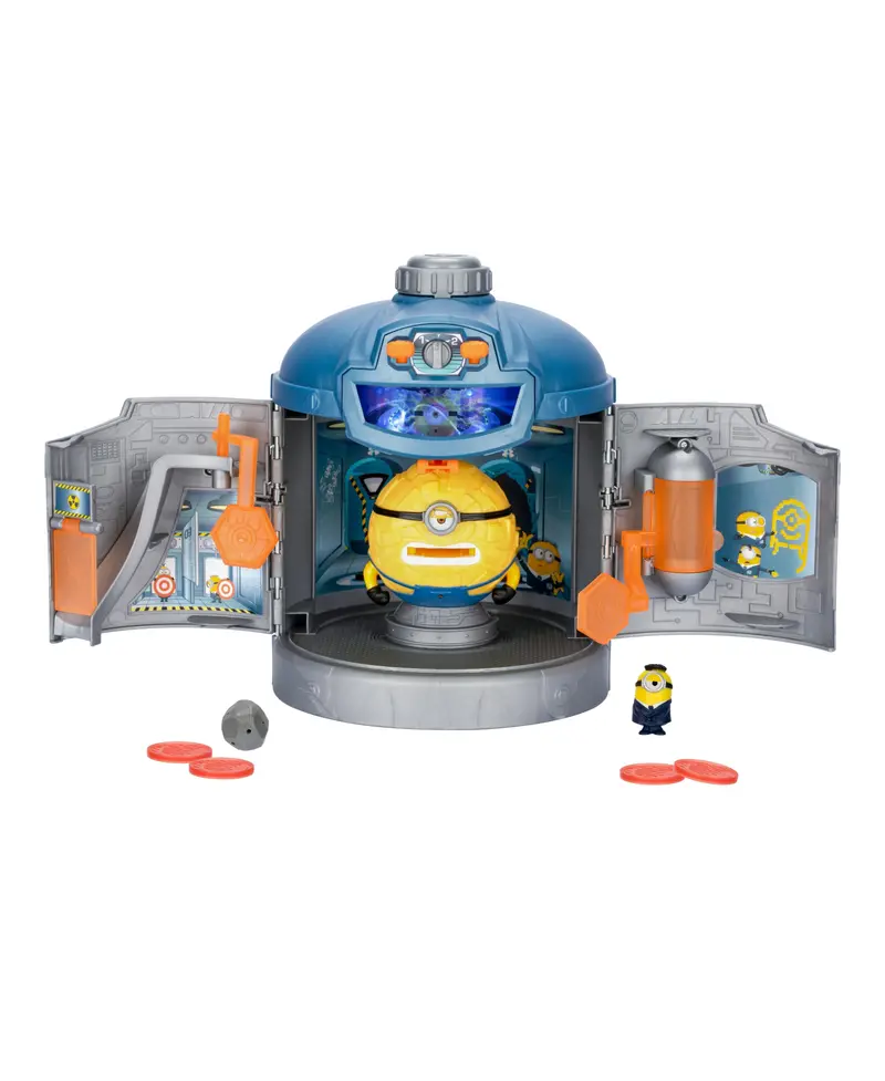 Despicable Me Mega Minion Jerry Playset – Transforming Chamber Adventure Toy