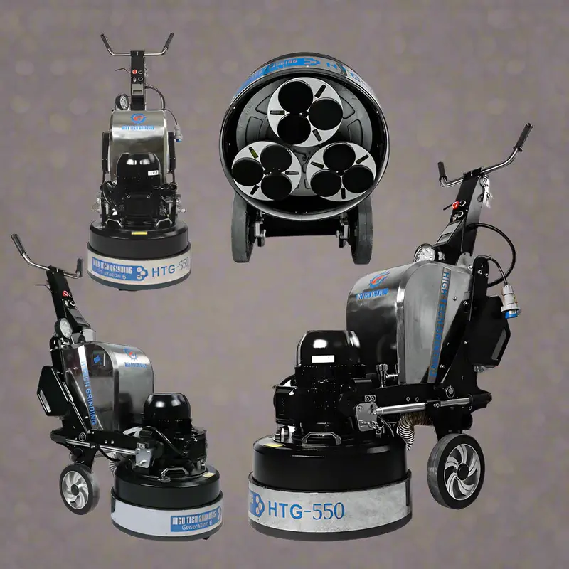 Detachable Manual Concrete Grinder – Heavy-Duty Portable Surface Prep Tool (Model HTG5501)