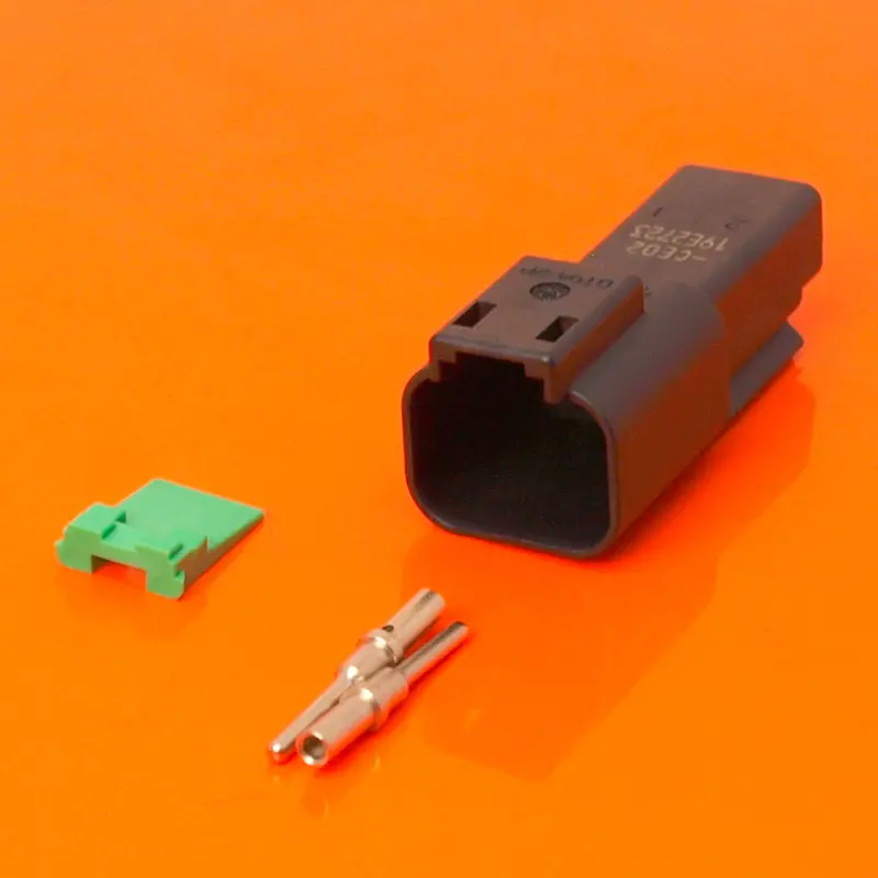 DEUTSCH DT 2-Pin Receptacle Connector – Sealed Female Housing