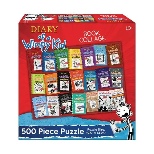 Diary of a Wimpy Kid Cover Art Puzzle – 500-Piece Iconic Book Series Tribute