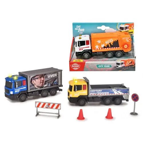 Dickie Toys Scania City Team Interactive Truck with Lights & Sounds