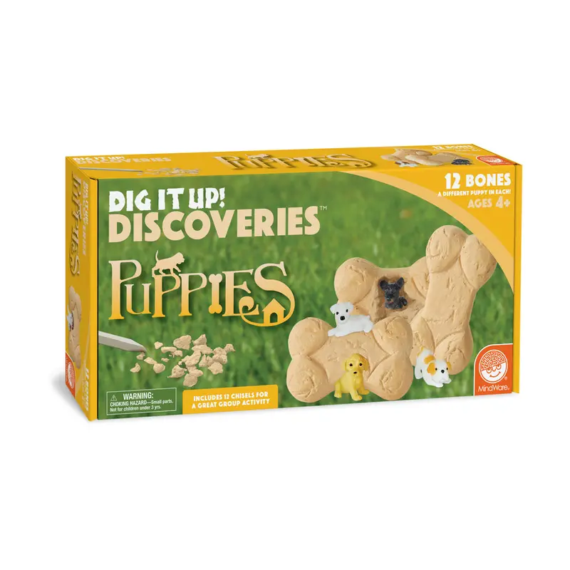Dig It Up! Puppies Discovery Kit – Hands-On Excavation & Collectible Play