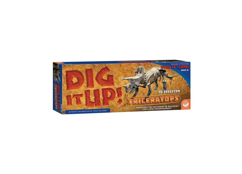 Dig It Up! Triceratops – Paleontology-Themed Dinosaur Dig Kit