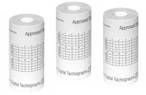 Digital Tachograph Chart Paper Rolls – Certified 3-Roll Bundle