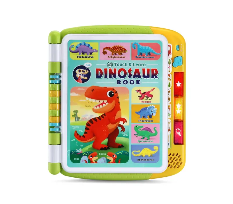 Dino Discovery Touch & Learn Book – Interactive Prehistoric Adventure