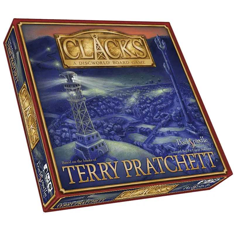 Discworld Clacks Board Game – Strategic, Fast-Moving Tabletop Adventure Based on Terry Pratchett’s World
