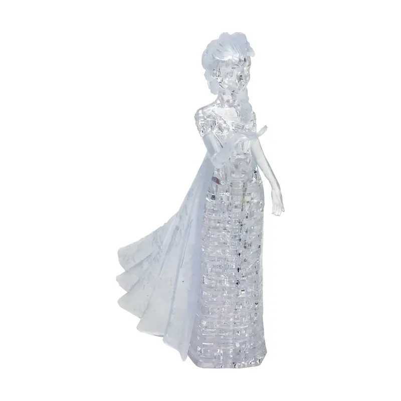 Disney Elsa 3D Crystal Puzzle – 32-Piece Frosty-Themed Buildable Figure by AreYouGame