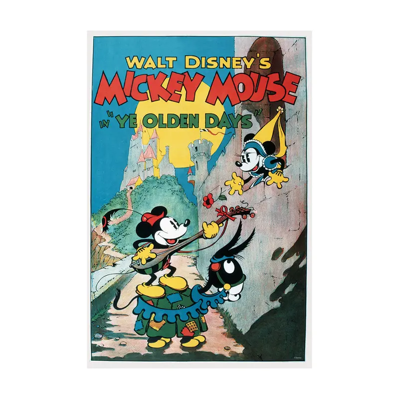 Disney Mickey Mouse Ye Olden Days 3D Lenticular Puzzle – 300-Piece Vintage Design