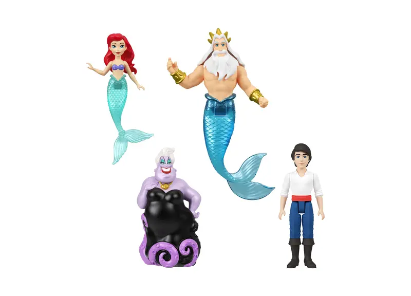 Disney Princess Little Mermaid Ariel Collectible Character Set