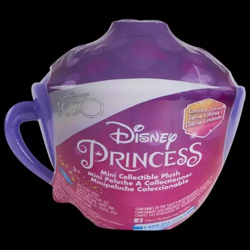 Disney Princess Teacup Plush (3.5″) – Themed Mini Collectible