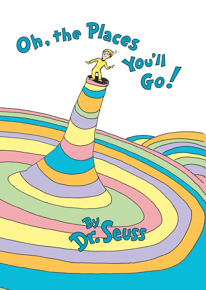 Dr. Seuss Oh, The Places You’ll Go! Deluxe Hardcover Edition – Inspirational Gift Book
