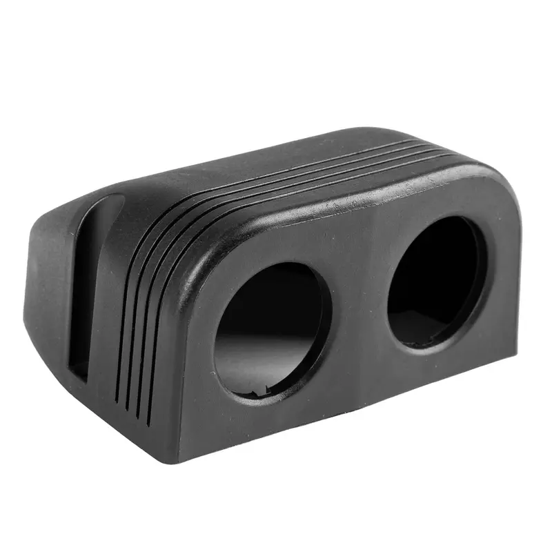 Dual Dash Housing Mount for USB Charger, Cigarette Lighter, or Voltmeter