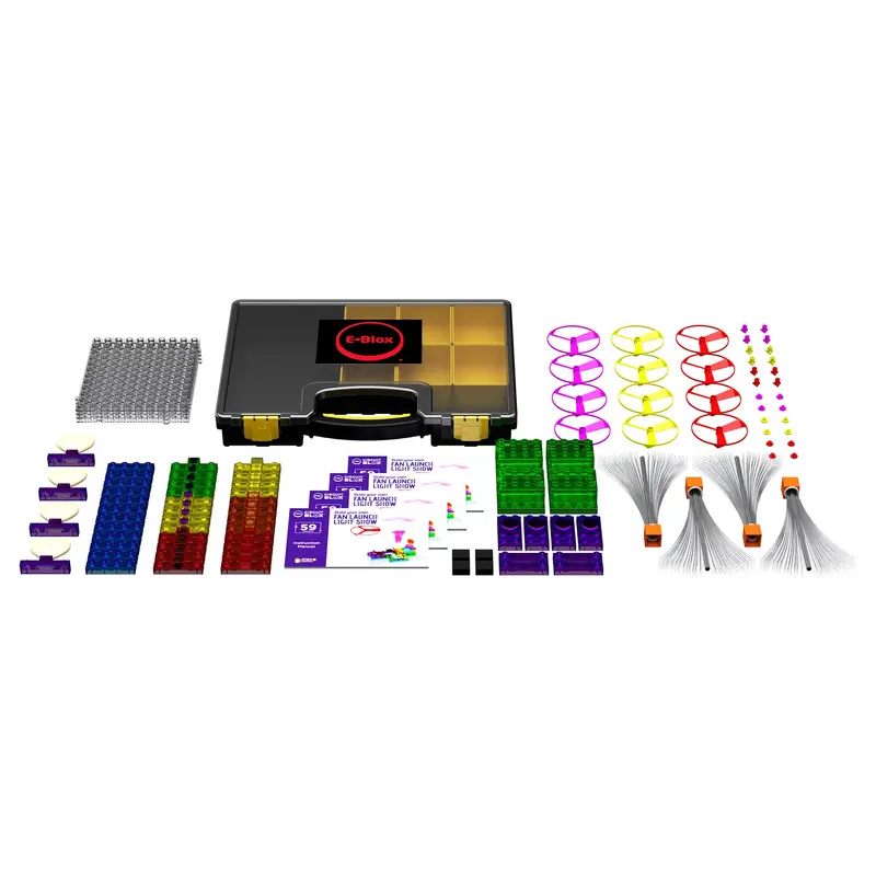 E-Blox Circuit Blox STEM Classroom Kit – 59 Hands-On Electronics Projects for Kids